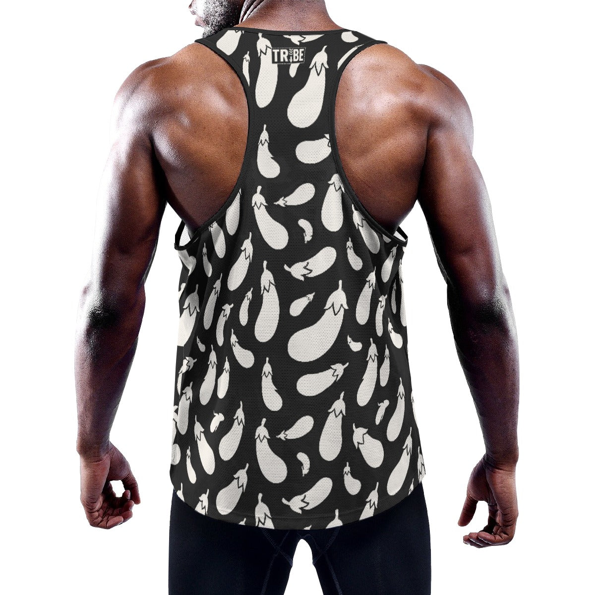 AUBERGINE Men's Muscle Tank - Onyx