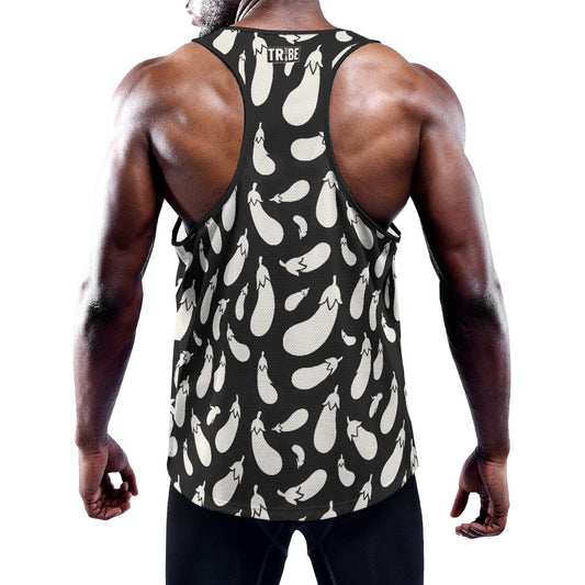 AUBERGINE Men's Muscle Tank - Onyx