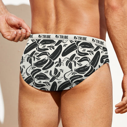 SHIT IS BANANAS Men's Speedo - Bone