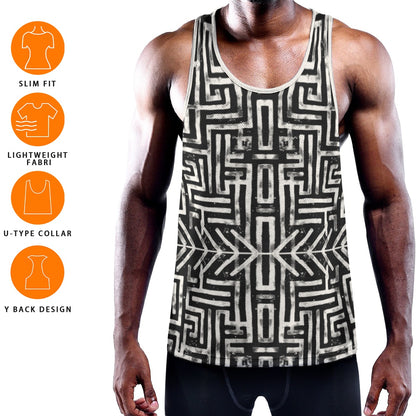 LABYRINTH Men's Muscle Tank - Onyx