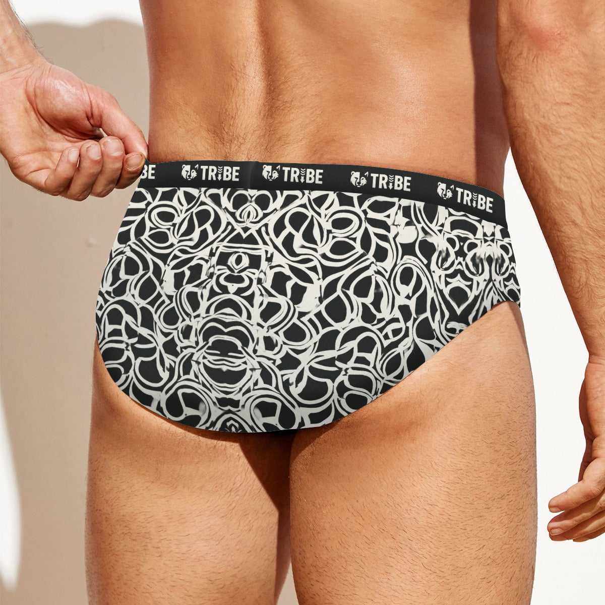 SCRIBBLES Men's Speedo - Onyx