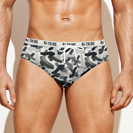 CAMOPHALLUS Men's Speedo - Bone