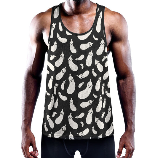 AUBERGINE Men's Muscle Tank - Onyx