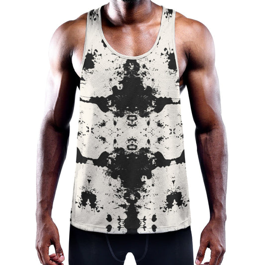RORSCHACH Men's Muscle Tank - Bone