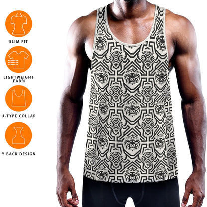 ROAR Men's Muscle Tank - Bone