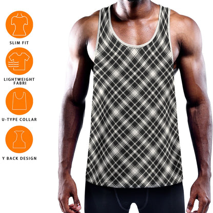 TARTAN Men's Muscle Tank - Onyx
