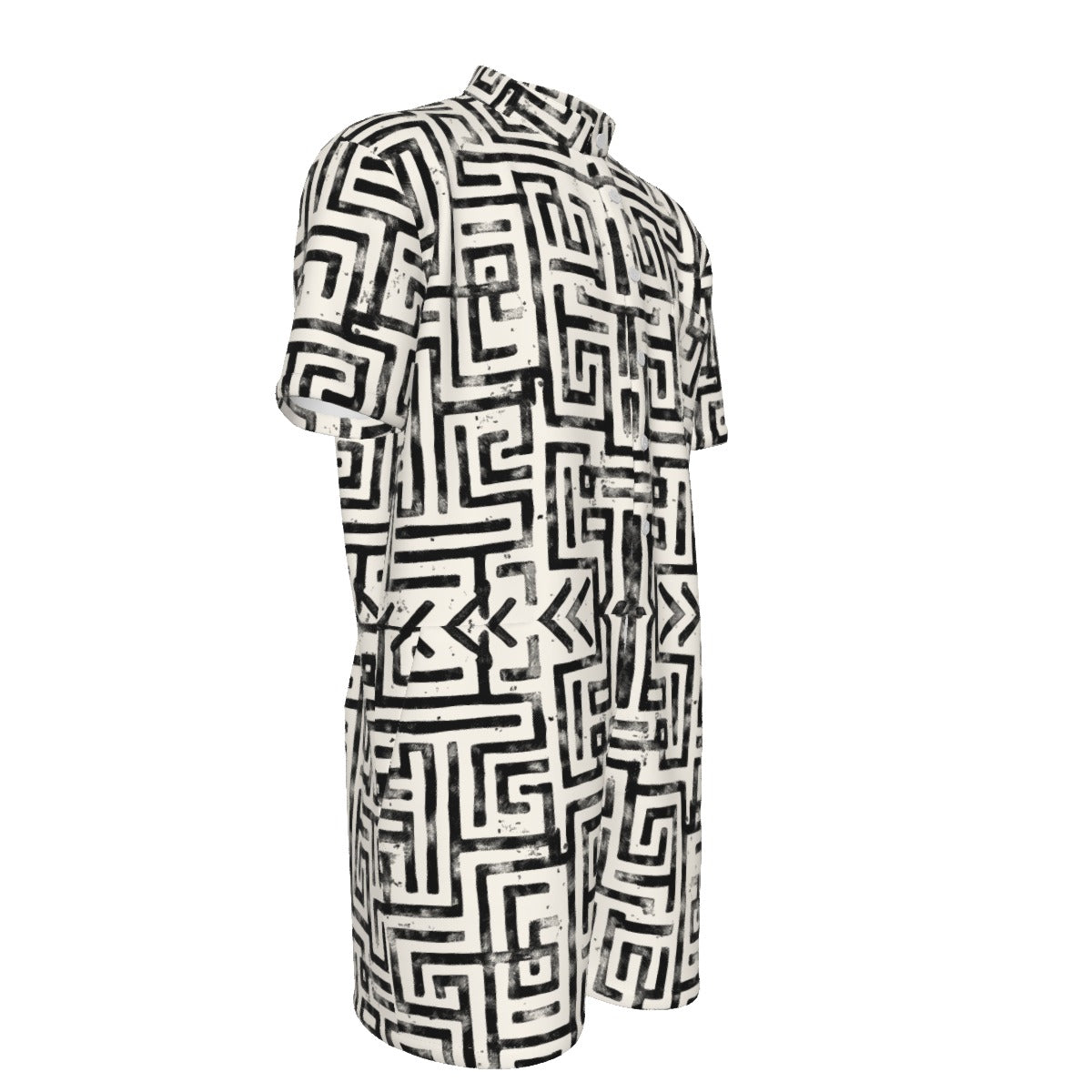 LABYRINTH Men's Romper - Bone