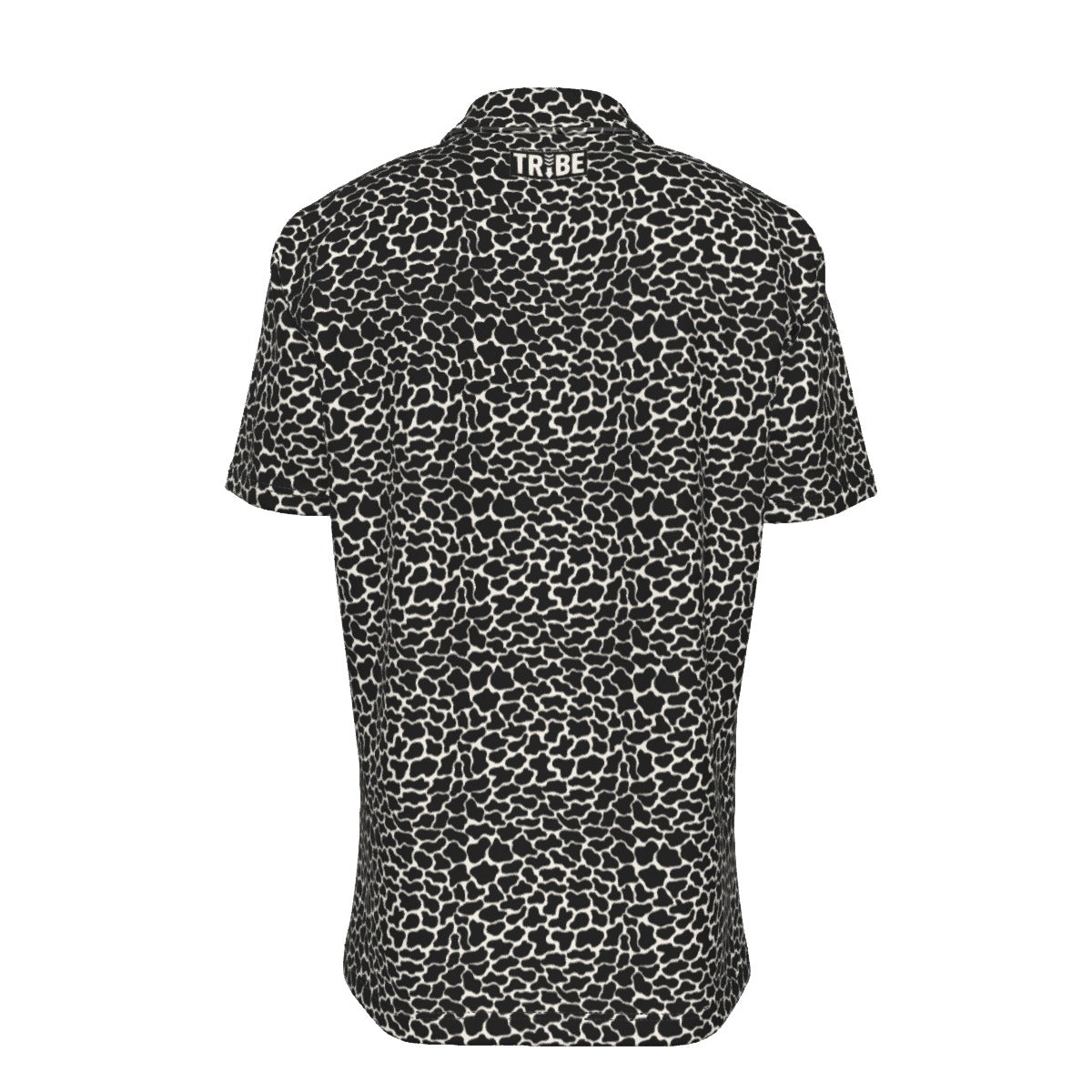 FERAL Men's Button-Up Short-Sleeve Shirt - Onyx