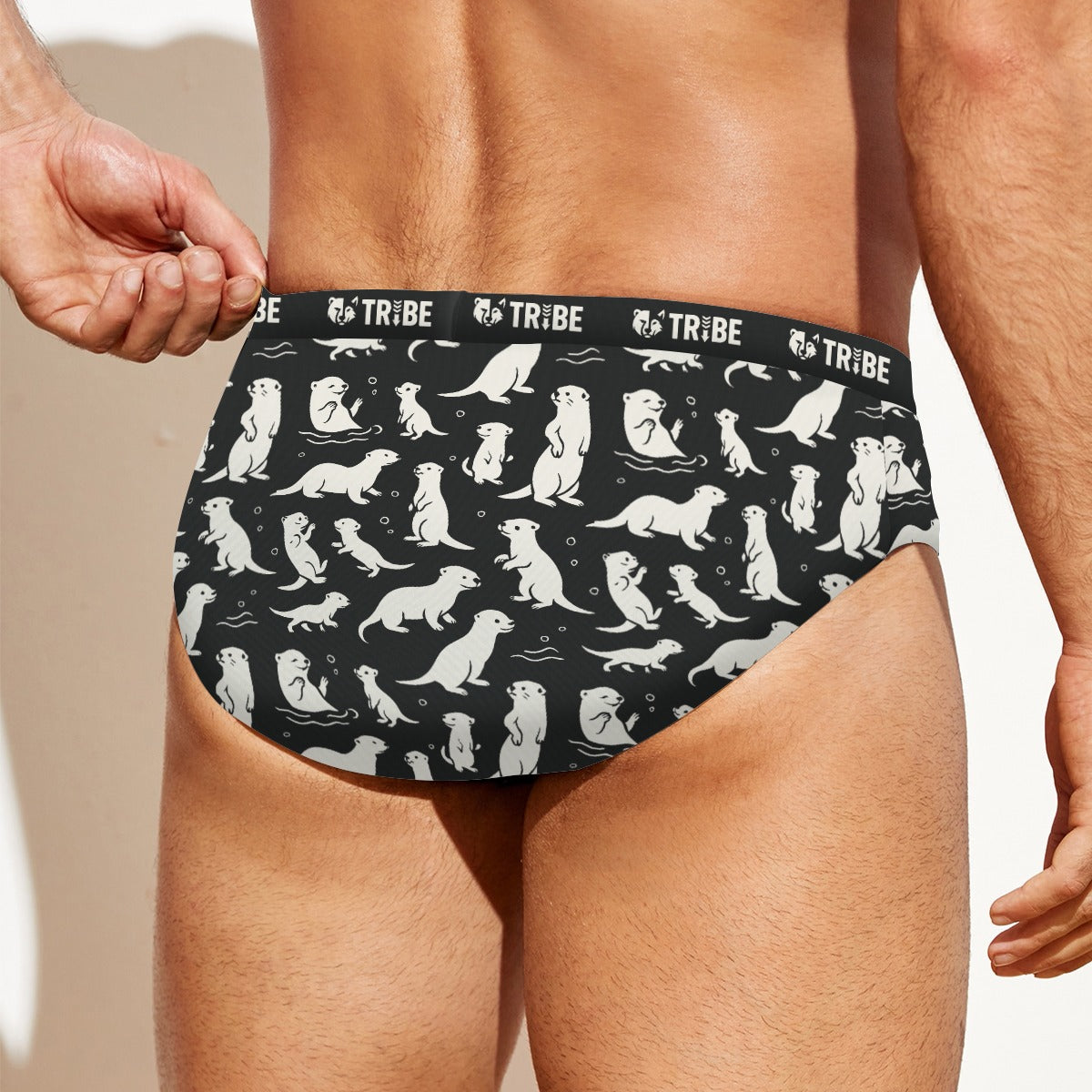 OTTERLY ADORABLE Men's Speedo - Onyx