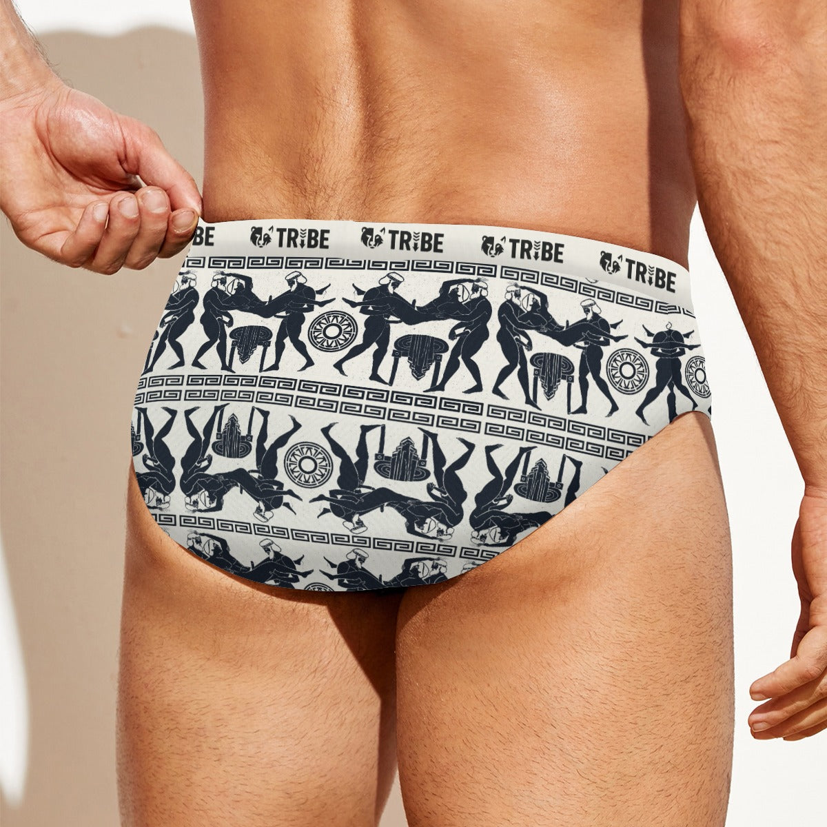 SPARTACUS Men's Speedo - Bone