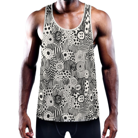 VISIONARY Men's Muscle Tank - Bone