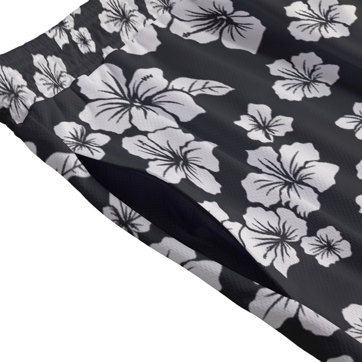 HIBISCUS Men's Mesh Shorts - Onyx