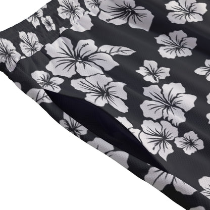 HIBISCUS Men's Mesh Shorts - Onyx