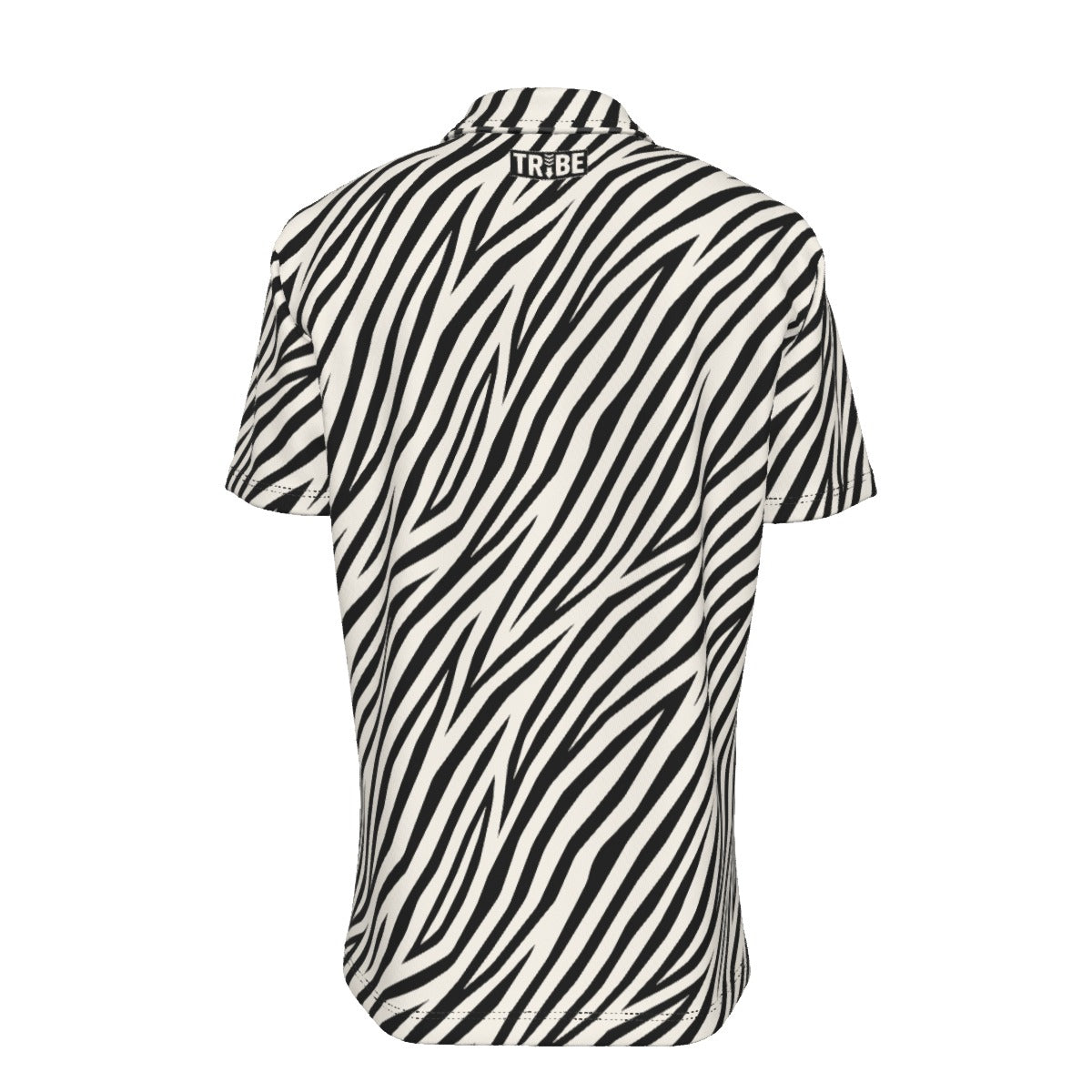 ZEBRA Men's Button-Up Short-Sleeve Shirt - Bone