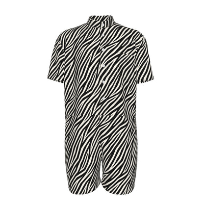ZEBRA Men's Romper - Onyx
