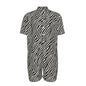 ZEBRA Men's Romper - Onyx