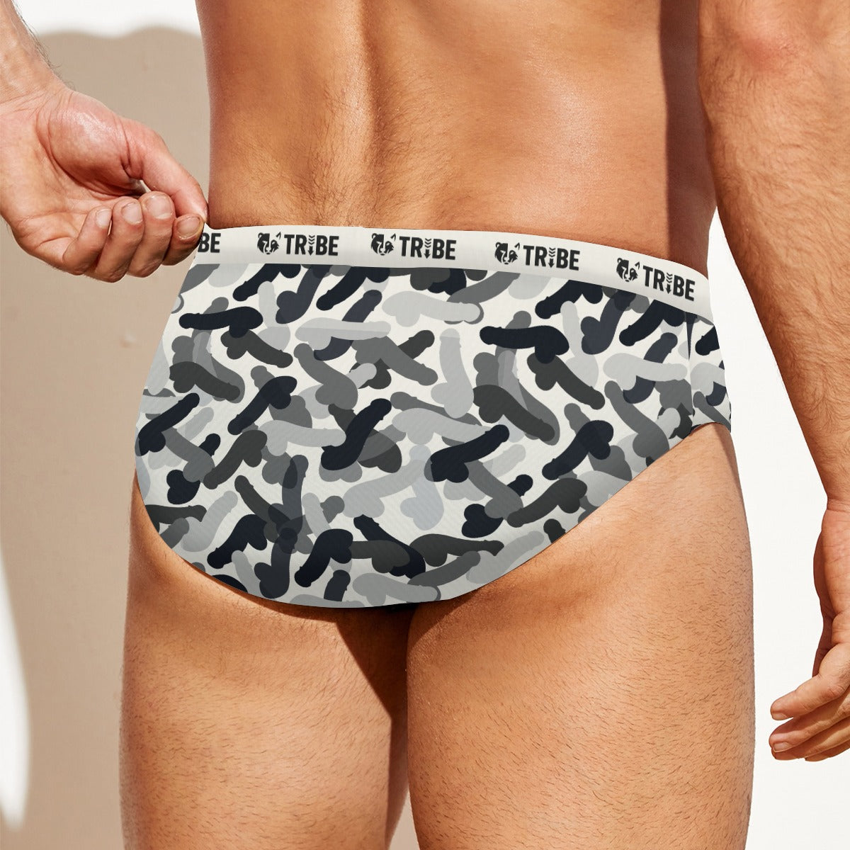 CAMOPHALLUS Men's Speedo - Bone