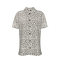 FERAL Men's Button-Up Short-Sleeve Shirt - Bone