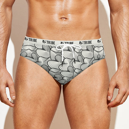 HEART-ON Men's Speedo - Bone