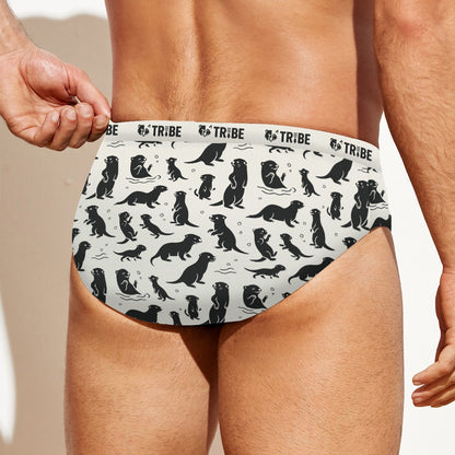 OTTERLY ADORABLE Men's Speedo - Bone