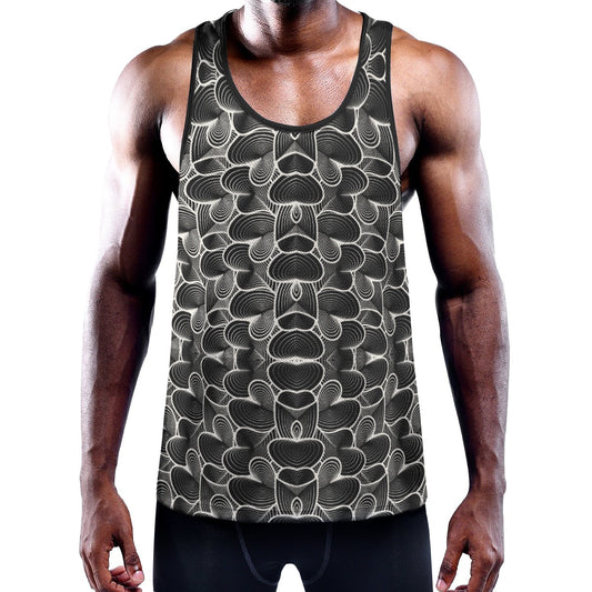 HEART-ON Men's Muscle Tank - Onyx