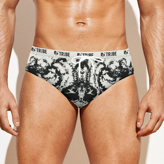 SPLOOGE Men's Speedo - Bone