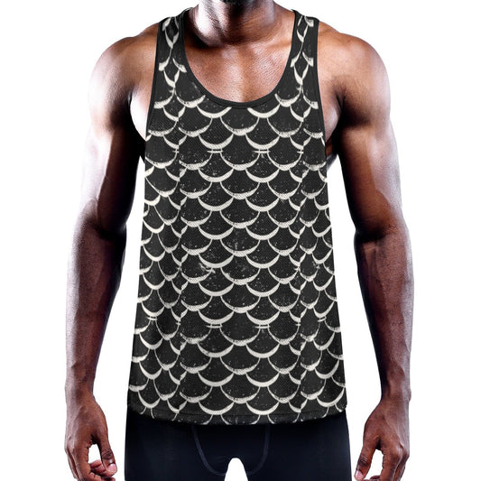 FISH FISH BISH Men's Muscle Tank - Onyx