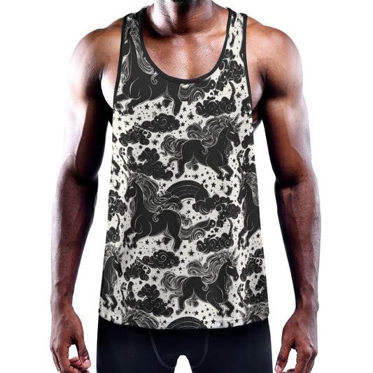 COSMIC UNICORN Men's Muscle Tank - Onyx