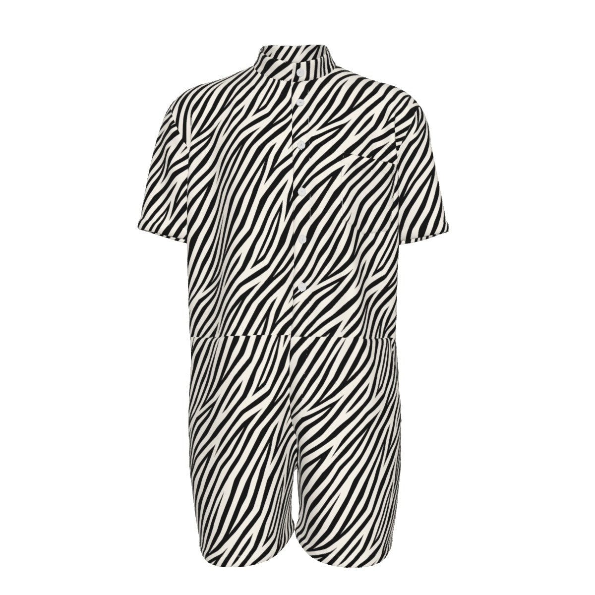 ZEBRA Men's Romper - Bone
