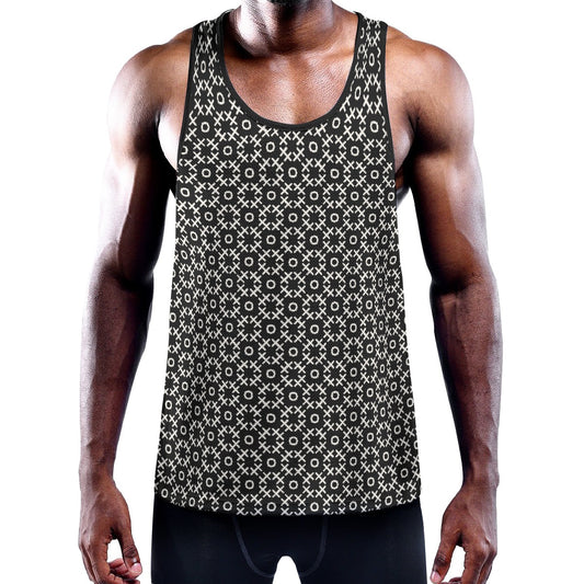TIC-TAC-HOE Men's Muscle Tank - Onyx