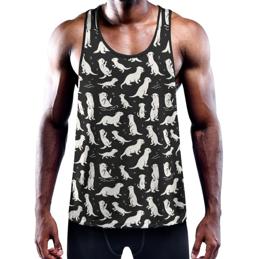 OTTERLY ADORABLE Men's Muscle Tank - Onyx