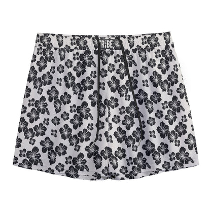 HIBISCUS Men's Mesh Shorts - Bone