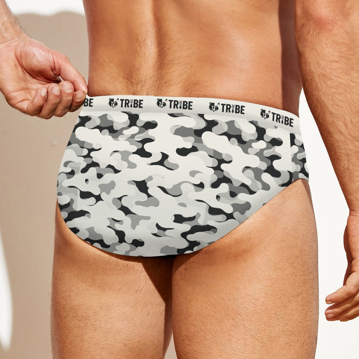 CAMO Men's Speedo - Bone