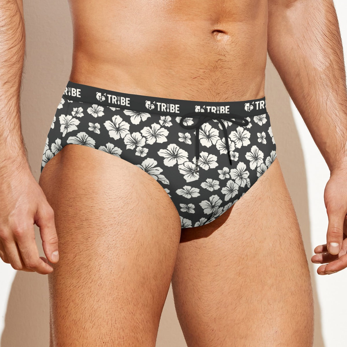 HIBISCUS Men's Speedo - Onyx