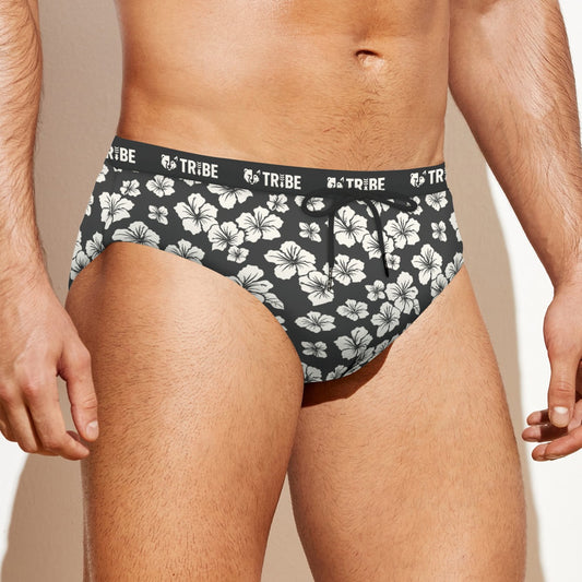 HIBISCUS Men's Speedo - Onyx