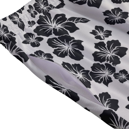 HIBISCUS Men's Mesh Shorts - Bone