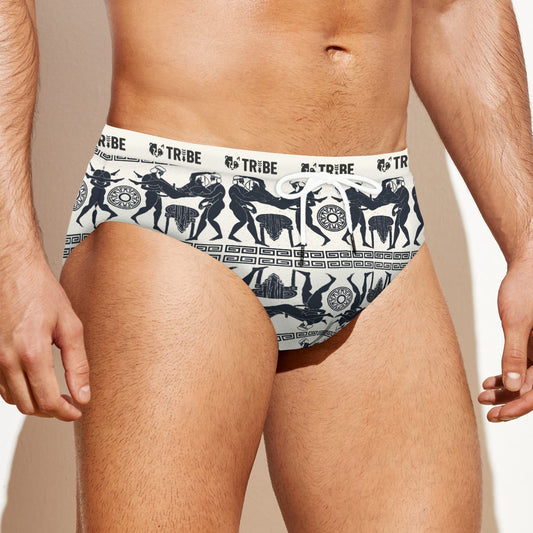 SPARTACUS Men's Speedo - Bone