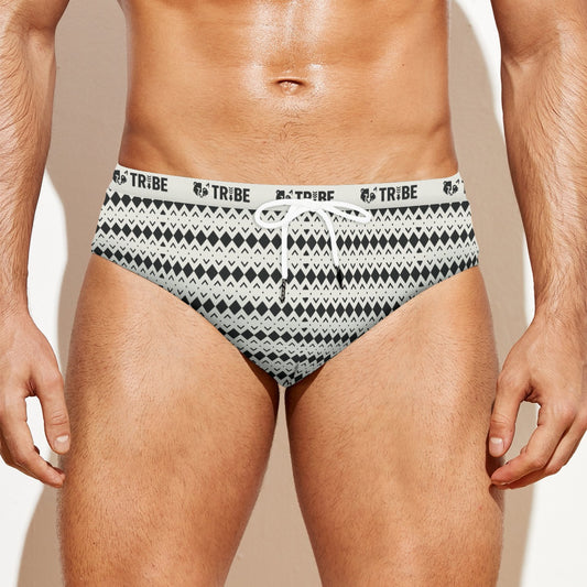 FACETIOUS Men's Speedo - Bone