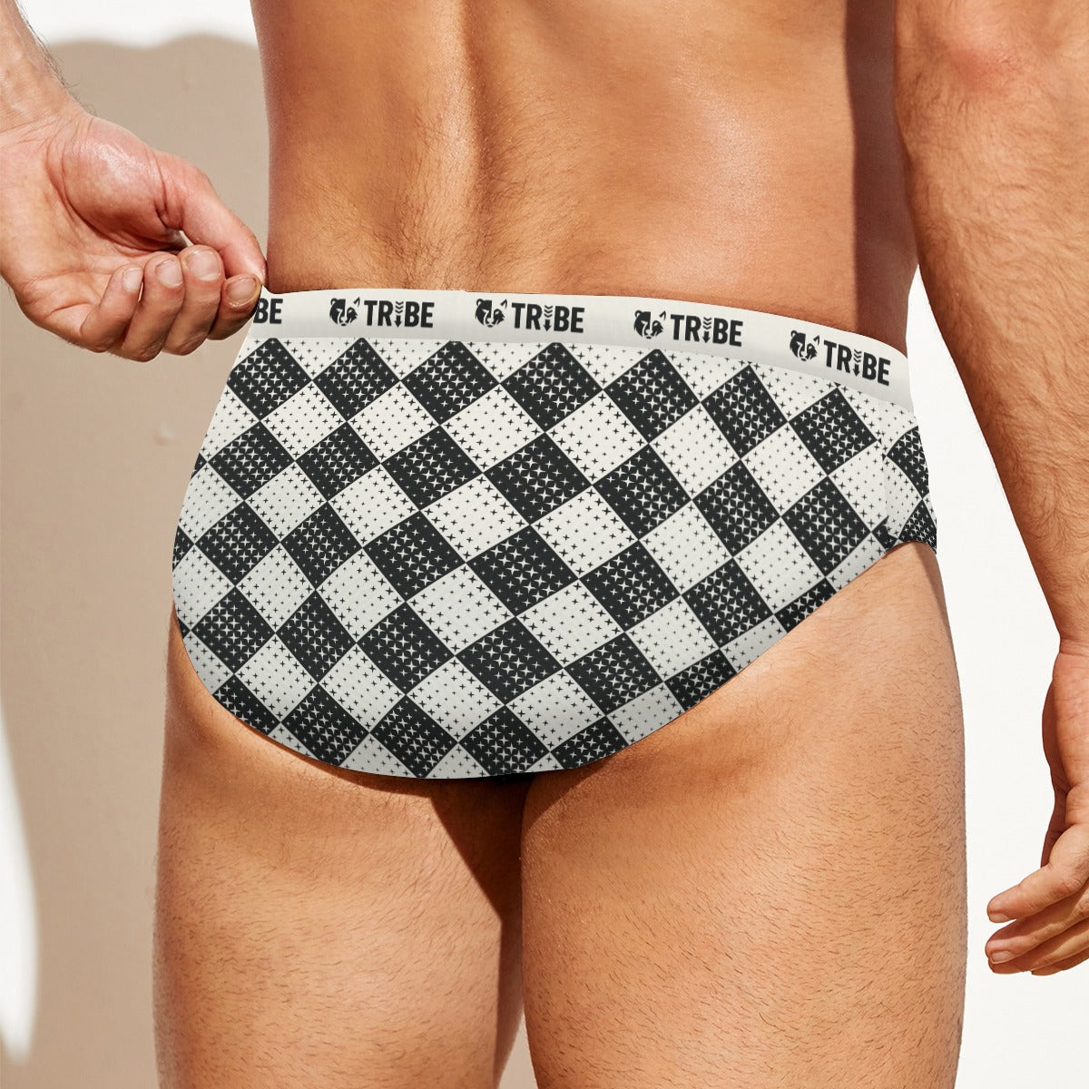 CHECKMATE Men's Speedo - Bone