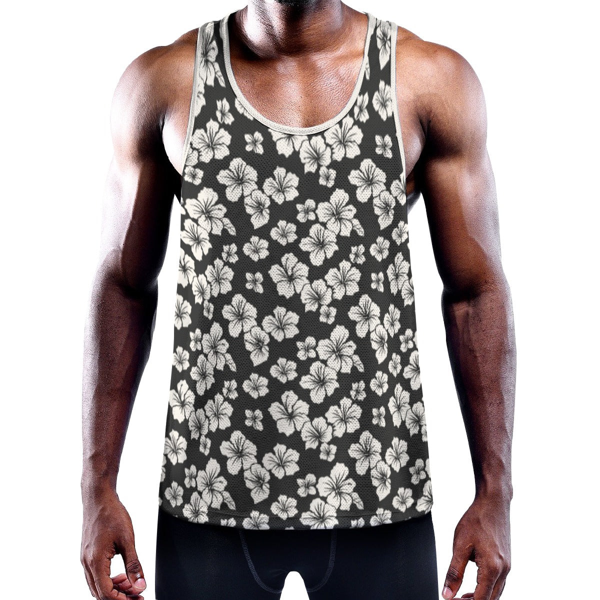 HIBISCUS Men's Muscle Tank - Onyx
