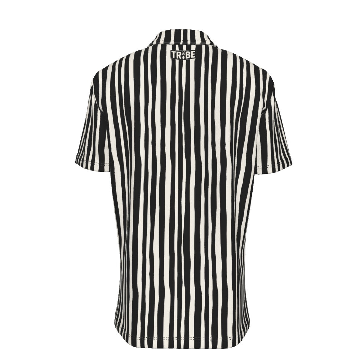 SORRY, NOT STRAIGHT Men's Button-Up Short-Sleeve Shirt - Onyx & Bone