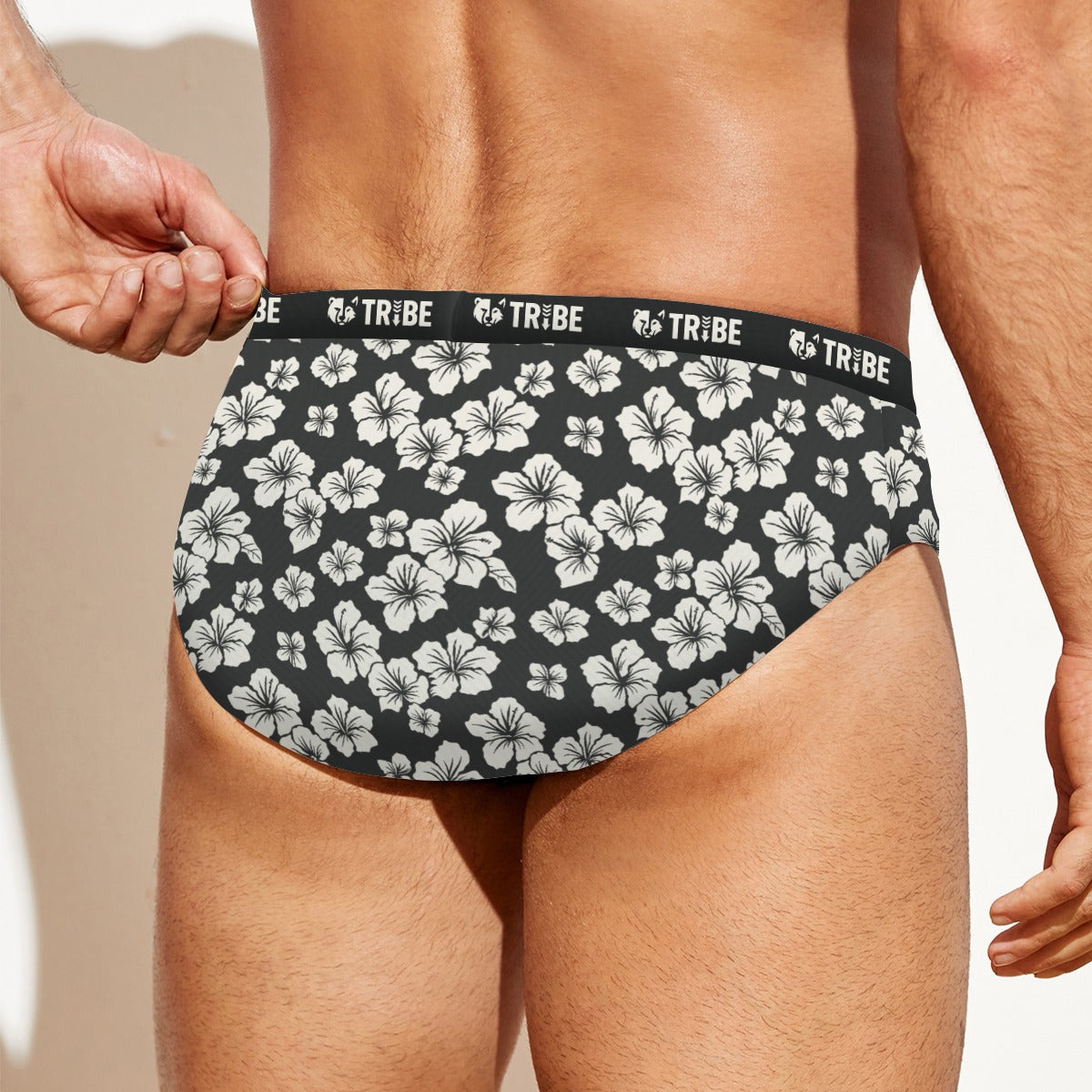 HIBISCUS Men's Speedo - Onyx