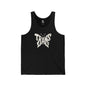 TRANS BUTTERFLY Jersey Tank - Bone Silhouette Design