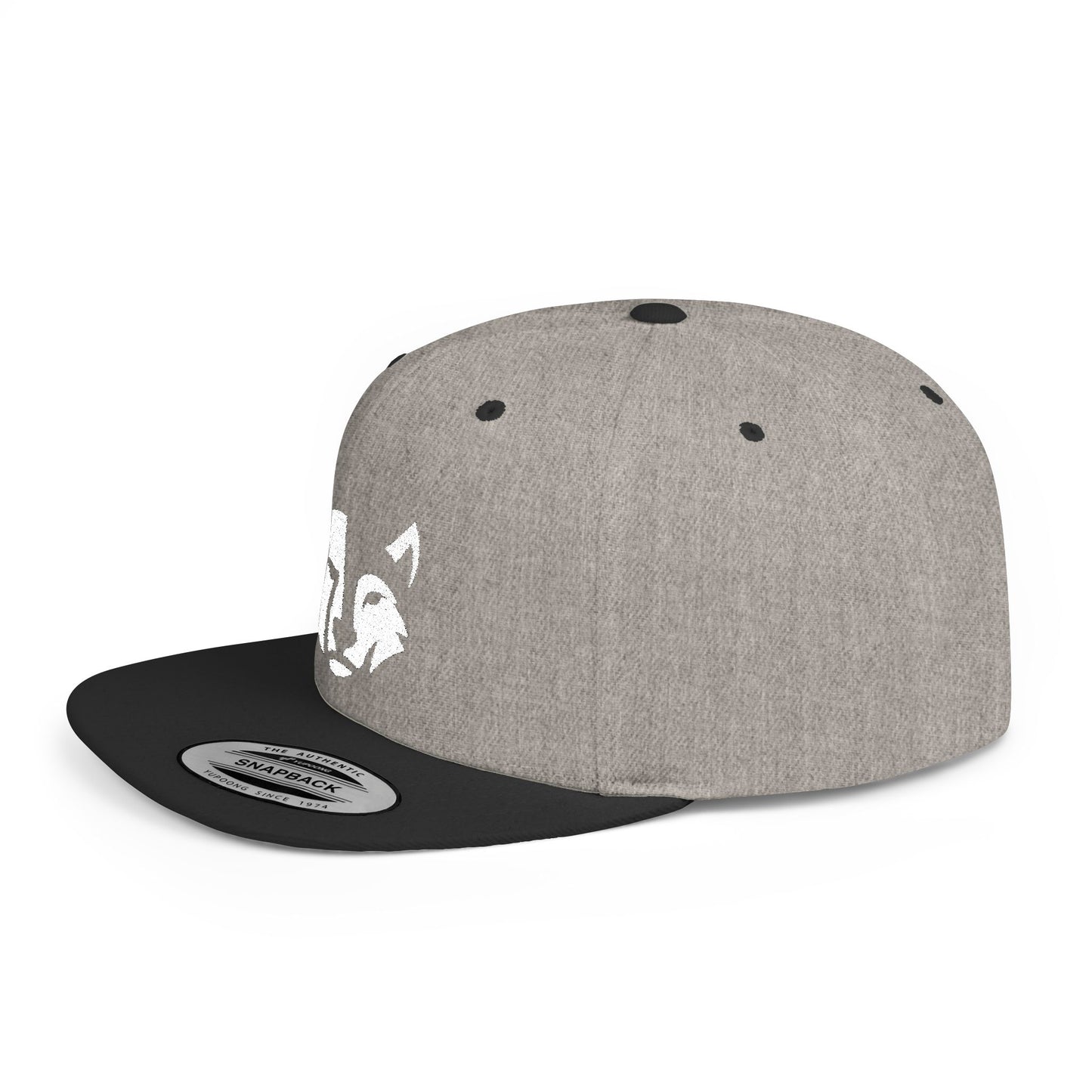 TRIBE Icon Flat Bill Snapback — Bone Design
