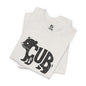 BEAR CUB Jersey Tee - Onyx Silhouette Design