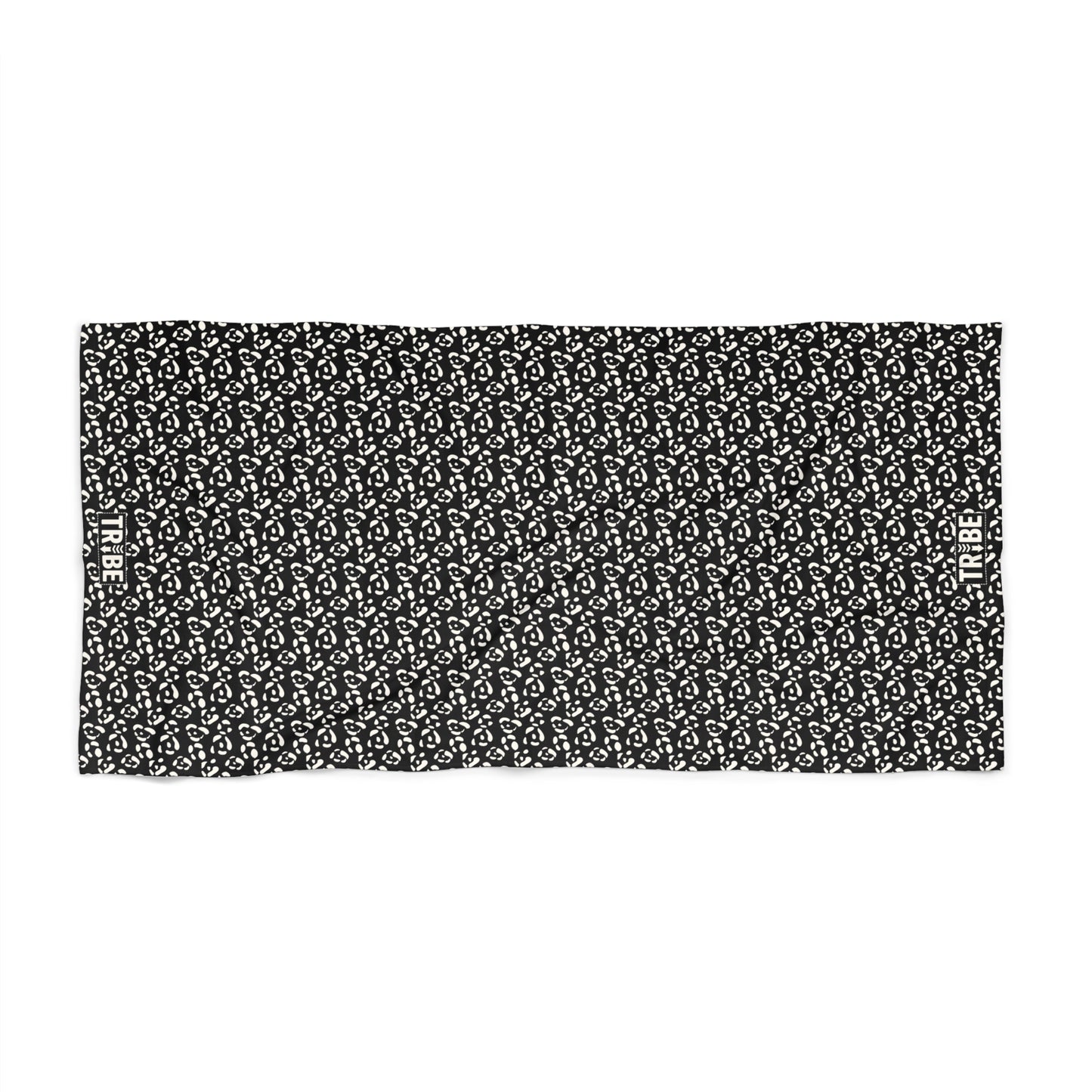 LEOPARD Beach Towel - Onyx