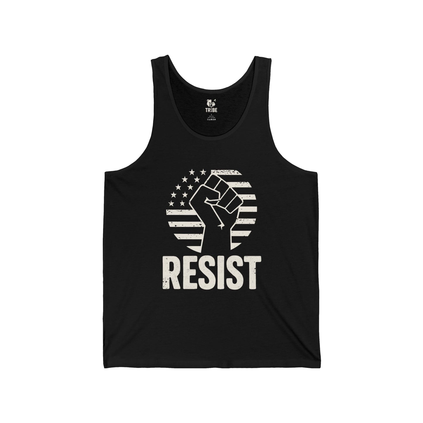 RESIST Jersey Tank - Bone Design