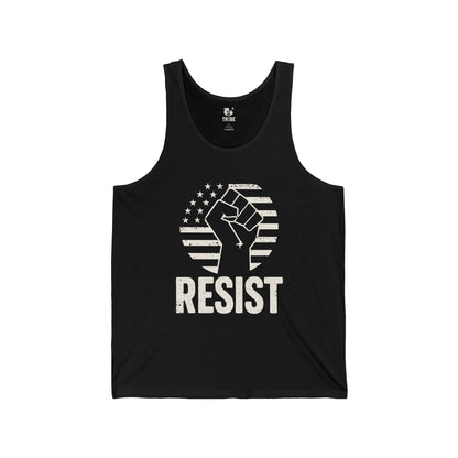RESIST Jersey Tank - Bone Design
