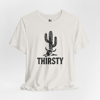 THIRSTY Jersey Tee - Onyx Design