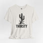 THIRSTY Jersey Tee - Onyx Design
